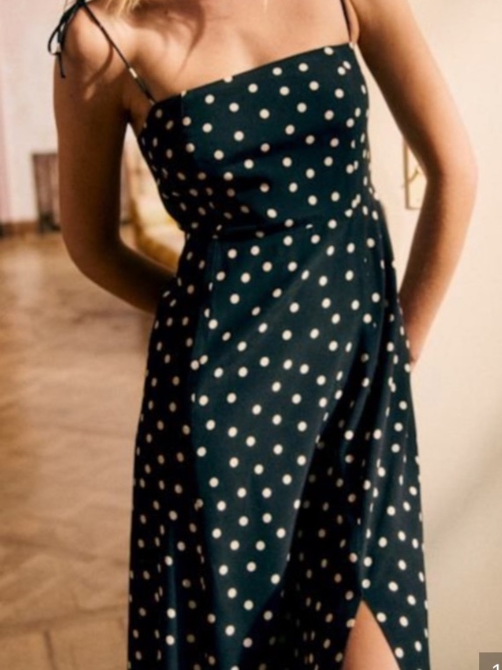 Sezane Black Melina Dress 10
